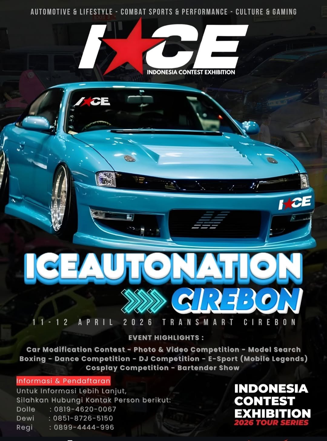 CIREBON, ARE YOU READY 💥Persiapkan diri kalian untuk kolaborasi otomotif dan lifestyle terbesar